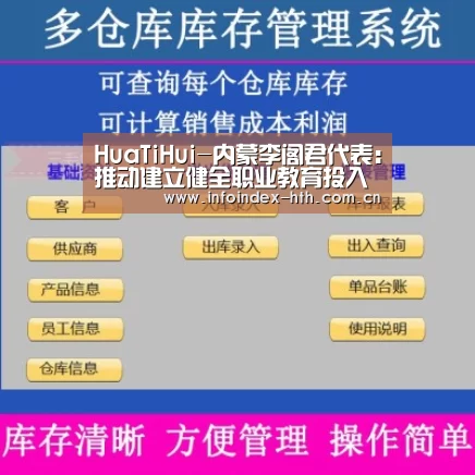 HuaTiHui-内蒙李阁君代表：推动建立健全职业教育投入保障机制(图2)